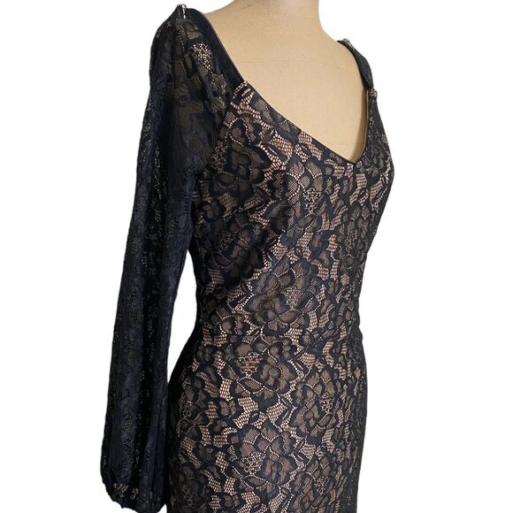 Dress the Population Lace Mini Dress New - Picture 4 of 10